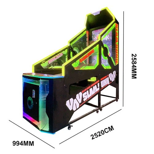arcade basketball shooting